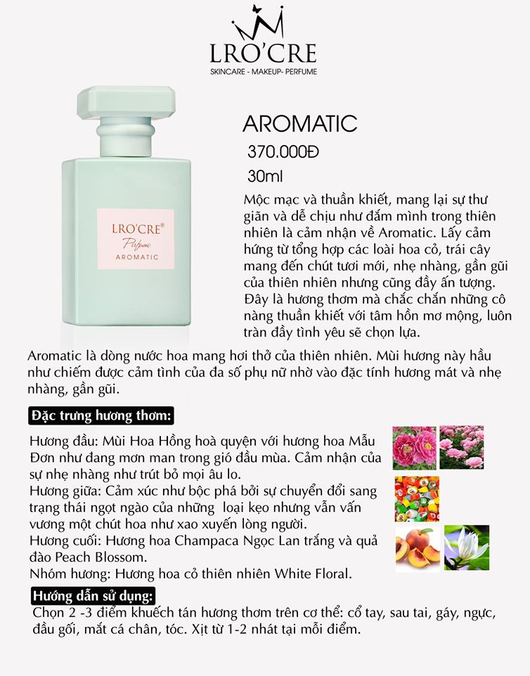 Mua nước hoa aromatic